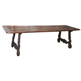 Antique 18th c, Spanish Refectory Table