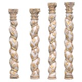 Pair 18thc. Architectural Columns
