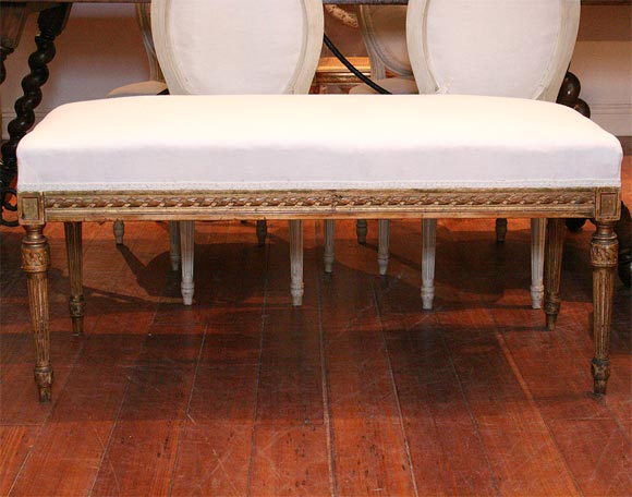 Napoleon lll Gilded Bench