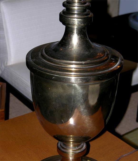 Pair of Classical Urn Form Table Lamps by Stiffel In Excellent Condition In New York, NY