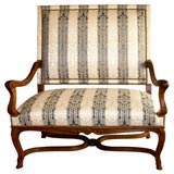 High Back Regence Style Settee