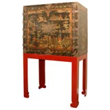 Antique Chinese Cabinet on Stand