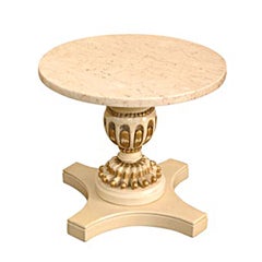 Vintage Mt. Olympus Carrera Marble side table