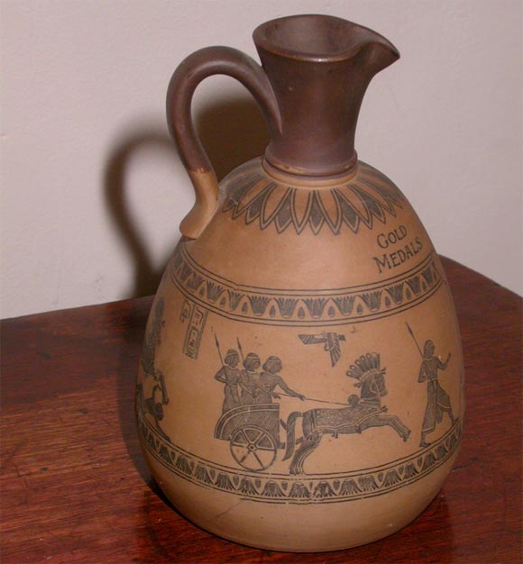 English Ceramic Jug In Good Condition In Los Angeles, CA