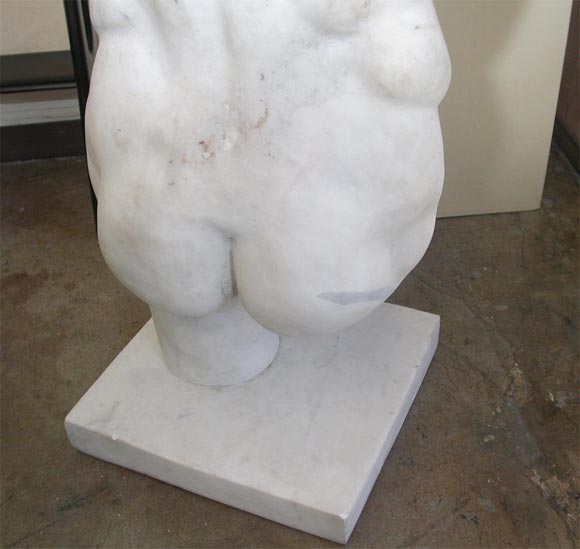 male marble torso For Sale 1