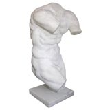 male marble torso