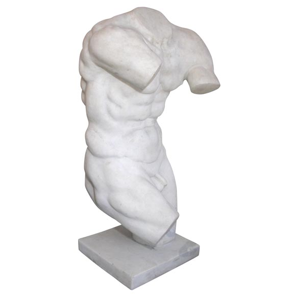 male marble torso For Sale