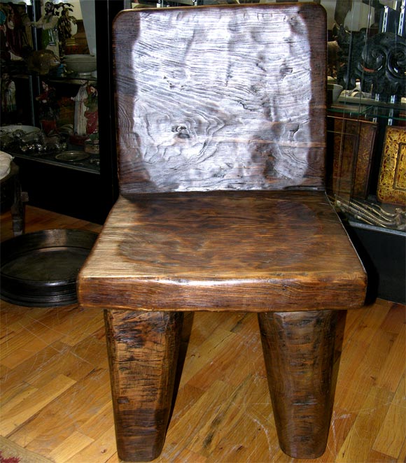 20th Century Pair of Tribal Chairs