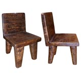 Pair of Tribal Chairs