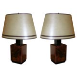Pair of Bedside Lamps.