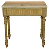 Louis XVI  carved wood  console