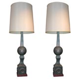 A Pair of French  Classical Modern Table Lamps