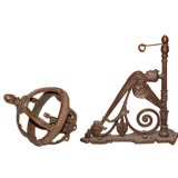 Val D'Osne Iron Console Lantern