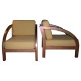 Pair of D Chairs by Paul Frankl