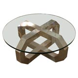 Round Coffee Table Manner of Paul Evans
