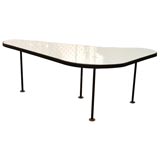 1950
s Iron Boomerang Coffee table