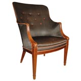 Frits Henningsen easy chair upholstered in horse hair