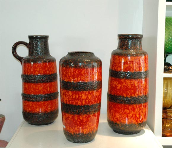 LAVA COLLECTION  FLOOR VASES