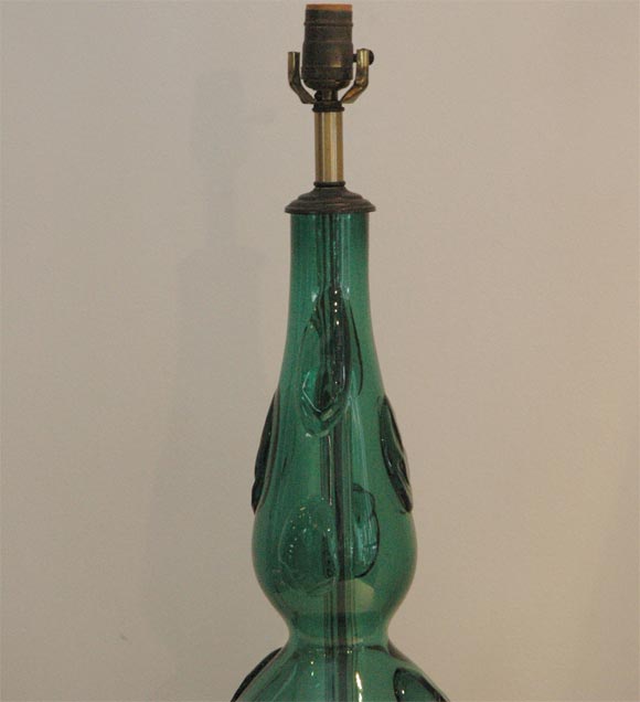 Mid-20th Century PAIR BLENKO LAMPS For Sale