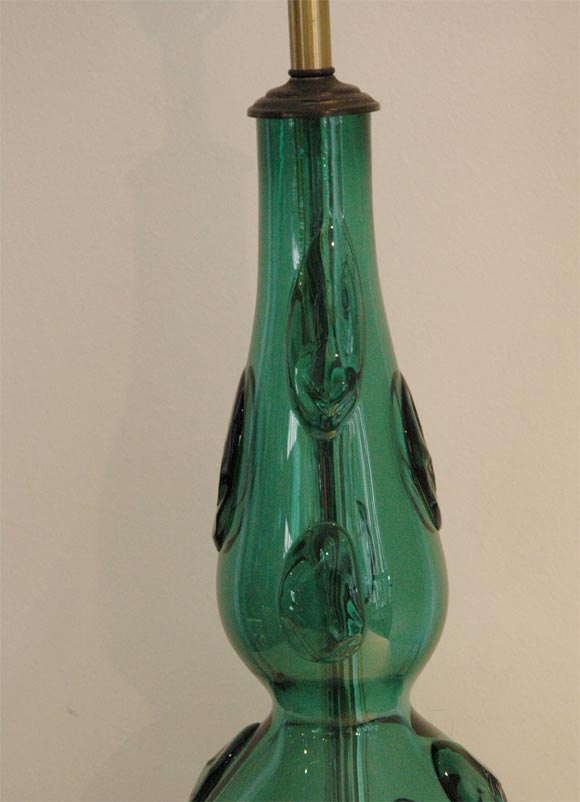 PAIR BLENKO LAMPS For Sale 2