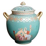 Antique Double Lidded Classical  Vase