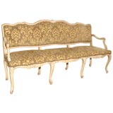 Antique French Canope Bench