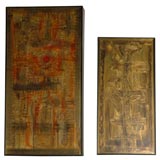 Abstract Panels by Bernhardt Rhone