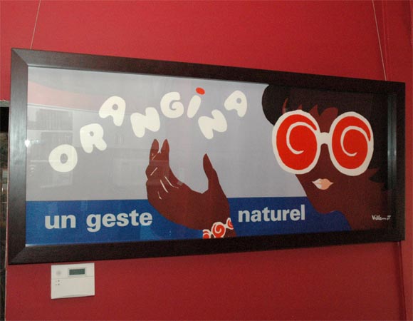 Orangina Poster by Villemot