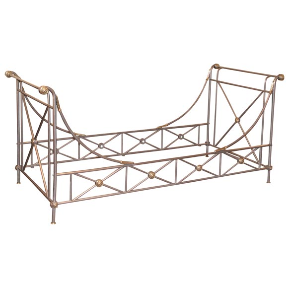 Maison Jansen Campaign Bed