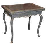 Louis XV Painted Oak Parquet Extendable Table