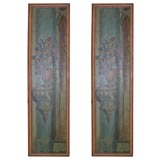 Pair Of 19th Century Continental Painted Panels