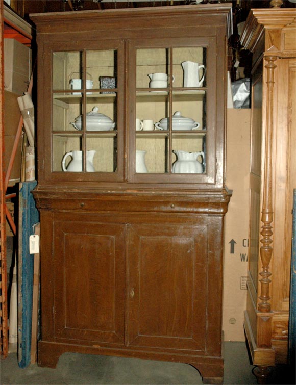 Louis-Philippe Country Cupboard