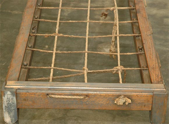 American Hired Hands Rope Bed