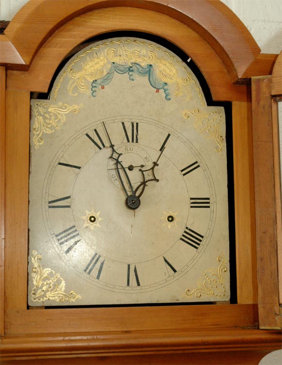 Wood American Pine Longcase Clock