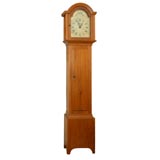Antique American Pine Longcase Clock
