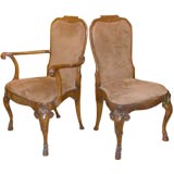 Set of 8 dining chairs