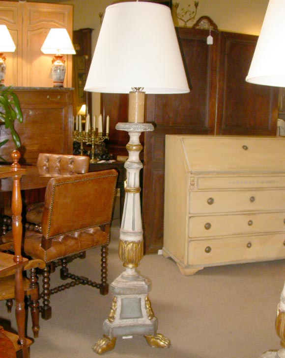 Pair of floor lamps