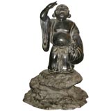 Japanese Bronze Hotei-San