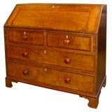 Antique Period Oak Slant-top Desk