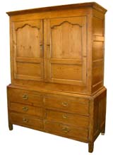 Antique Welsh Linen Press
