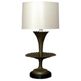 Vintage Hand Hammered Copper Lamp