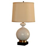 Italian Crackle Glaze Ceramic Lamp Italian Crackle Glaze Ceramic Lamp