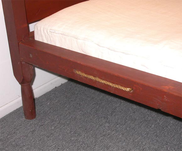 Wood PAIR OF SHAKER TWIN BEDS
