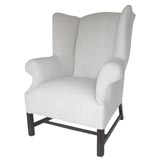 CHIPENDALE STYLE 20THC WING CHAIR