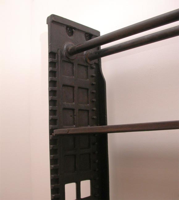 American Iron Rack from the Carnegie Library in New York