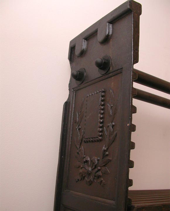 Iron Rack from the Carnegie Library in New York 5