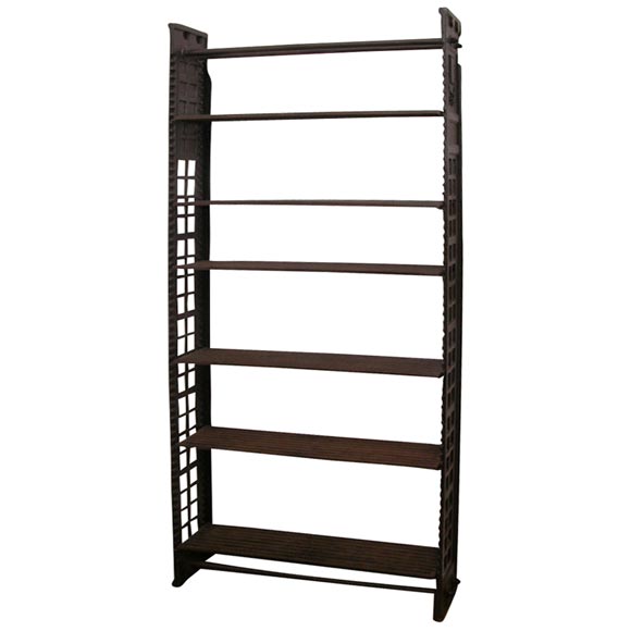 Iron Rack from the Carnegie Library in New York
