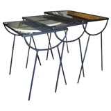 Wrought Iron Nesting Tables