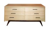 #1245  Blonde chest of drawers