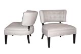 The Walker Slipper Chair by Duane Modern